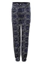 Ostwald Helgason Ostwald Helgason Pixel Denim Detailed Pants - Blue