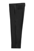Maison Margiela Maison Margiela Wool Cropped Tuxedo Pants - Black