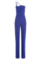 David Koma David Koma Wool Jumpsuit - Blue