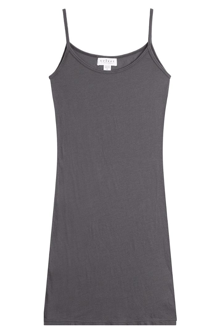 Velvet Velvet Cotton Dress - Grey