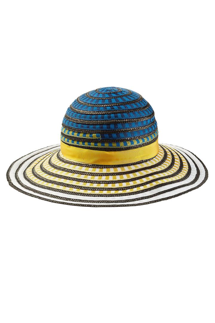 Missoni Mare Missoni Mare Woven Hat With Grosgrain Band - Multicolor
