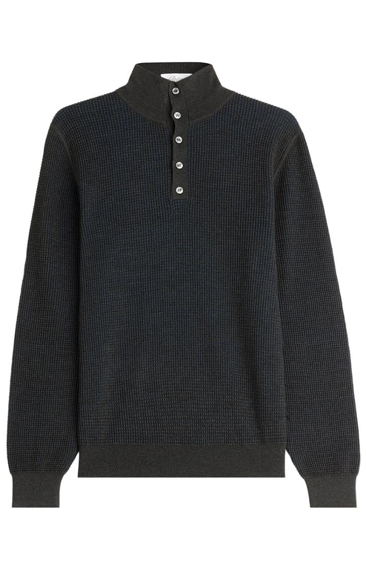 Brioni Silk-wool-cashmere Turtleneck Pullover