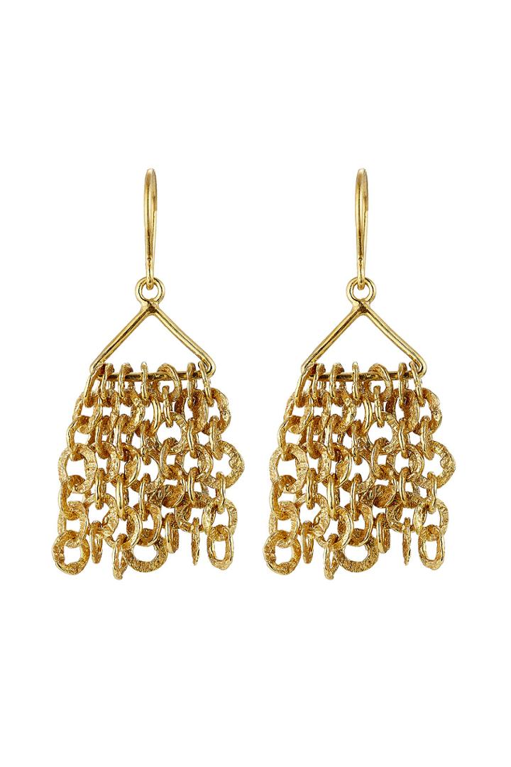 Pippa Small Pippa Small Gold Plated Silver Earrings - Gold