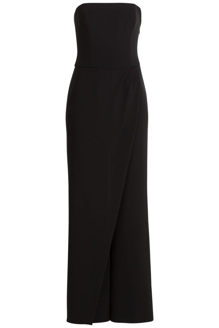 Ralph Lauren Black Label Ralph Lauren Black Label Caralyn Silk Jumpsuit - Black