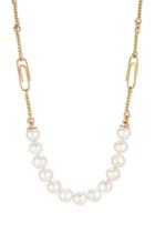 Aurélie Bidermann Aurélie Bidermann 18kt Gold Plated Necklace With Pearls