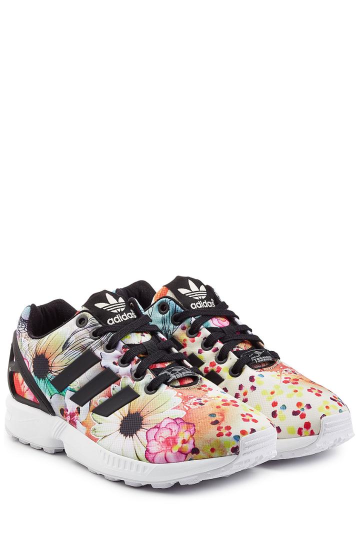 Adidas Originals Adidas Originals Zx Flux Sneakers - Florals
