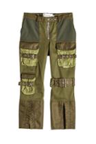 Marques' Almeida Marques' Almeida Patchwork Multi-pocket Cropped Pants