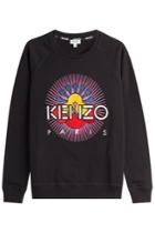 Kenzo Kenzo Cotton Logo Sweatshirt - Black
