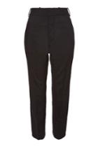 Haider Ackermann Haider Ackermann Cropped Wool Pants With Buttoned Ankles