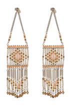 Valentino Valentino Bead Embellished Earrings - Multicolor