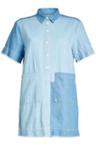 Sjyp Sjyp Denim Dress - Blue