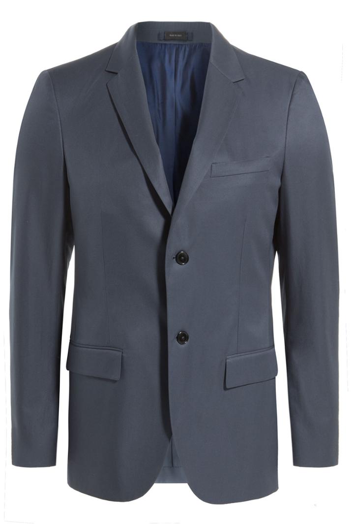 Jil Sander Jil Sander Angela/antonia Cotton Blazer - Blue
