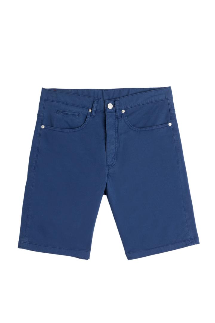 Jil Sander Jil Sander Easy Cotton Shorts - Blue