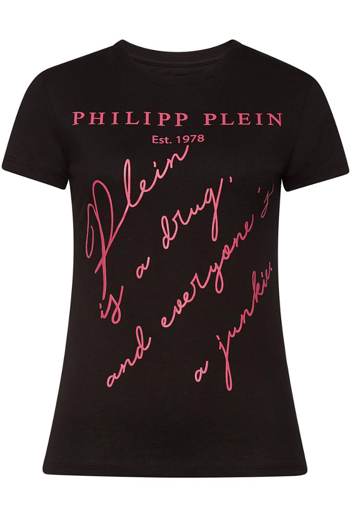 Philipp Plein Philipp Plein Statement Printed Cotton Tee