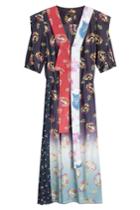 Marc Jacobs Marc Jacobs Printed Cotton Blend Dress - Multicolored