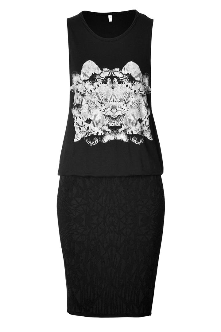 Faith Connexion Faith Connexion Mirror Print Dress