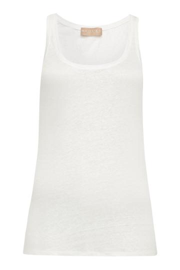 81 Hours 81 Hours Petite Linen Tank
