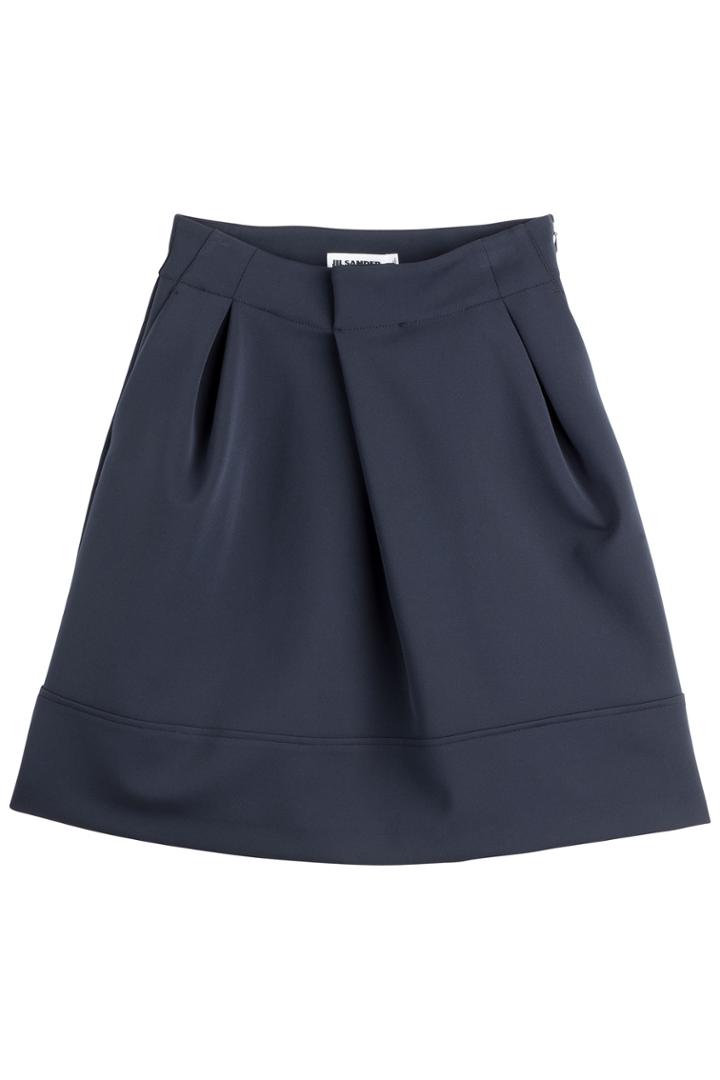 Jil Sander Jil Sander Neoprene Skirt - Blue