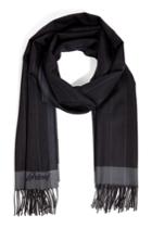 Brioni Brioni Cashmere-silk Scarf - Black