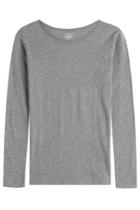 Majestic Majestic Cotton-cashmere Long-sleeved Top - None