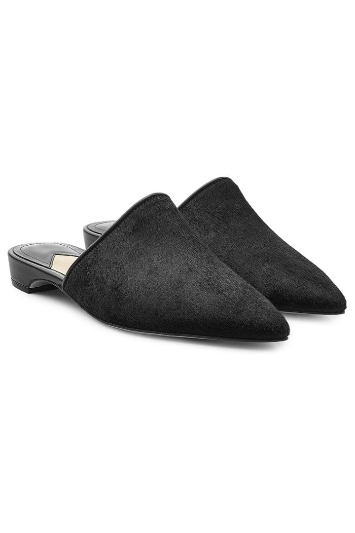 Paul Andrew Paul Andrew Calf Hair Mules