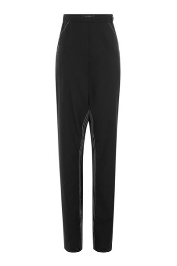 Ellery Ellery Wool High-waisted Trousers - Black