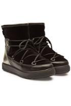 Moncler Moncler Stephanie Leather Moon Boots