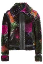 Kenzo Kenzo Shearling Jacket With Leather - None