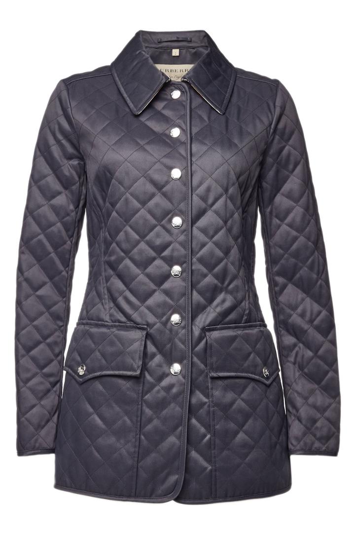 Burberry Burberry Quilted Jacket With Cotton