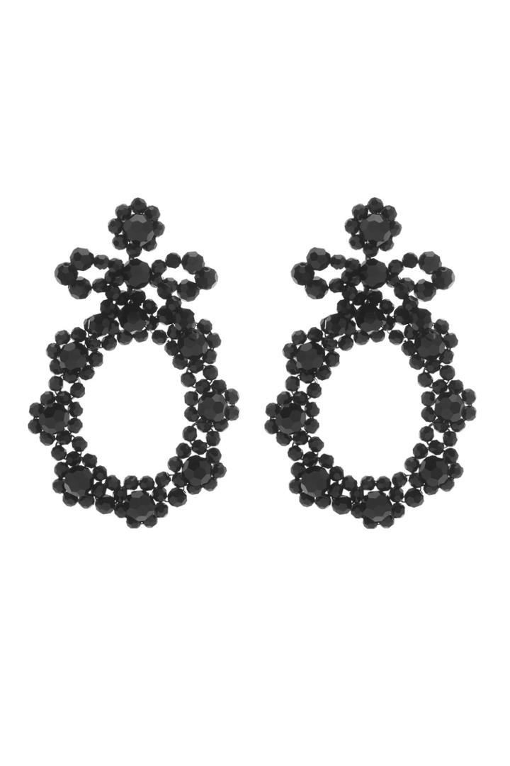 Simone Rocha Simone Rocha Bow Circle Drop Earrings