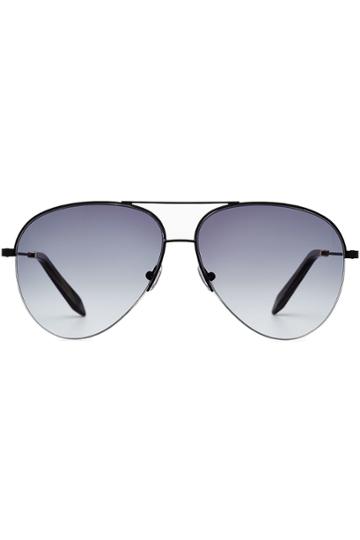 Victoria Beckham Victoria Beckham Classic Victoria Aviator Sunglasses - Multicolored