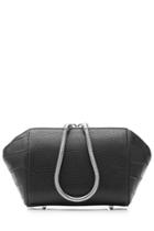 Alexander Wang Alexander Wang Embossed Leather Large Makeup Pouch - Black