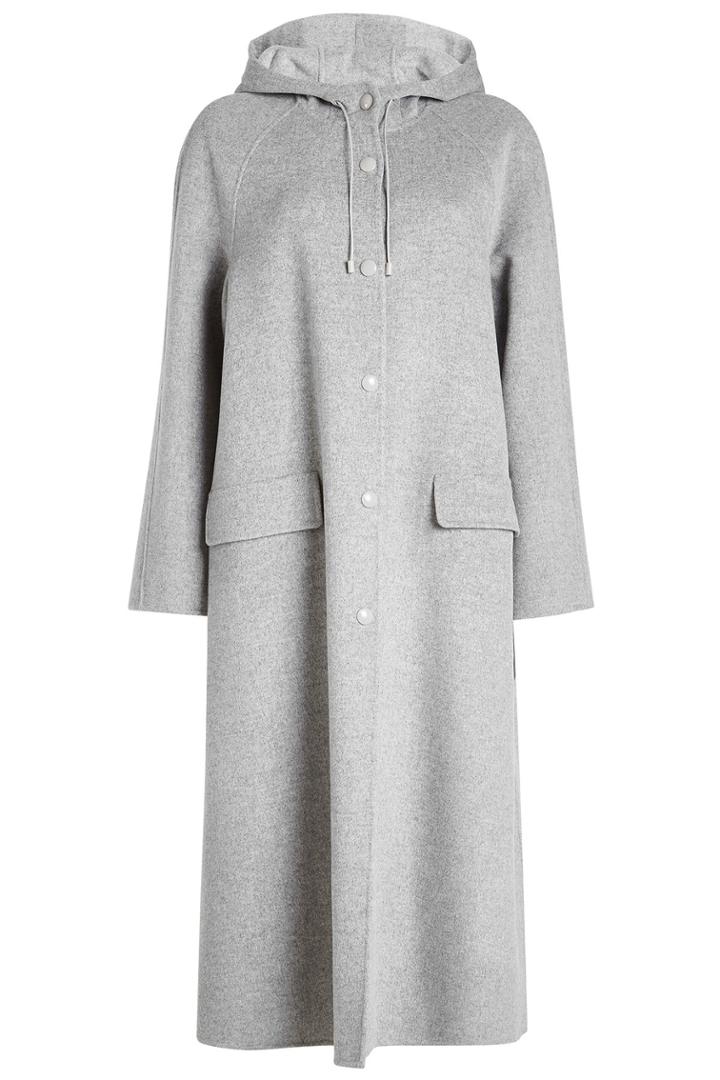 Joseph Joseph Rowen Felted Wool Coat With Hood