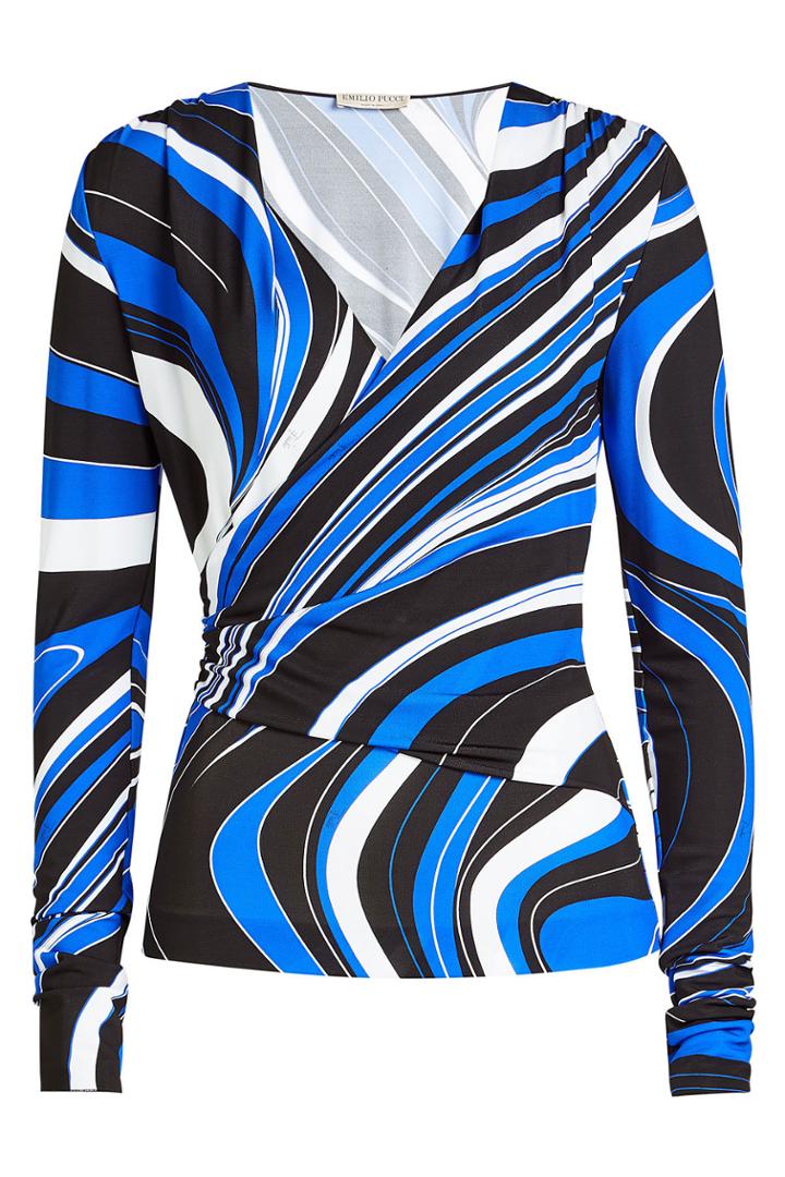 Emilio Pucci Emilio Pucci Printed Stretch Top