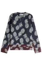 Valentino Valentino Pineapple Print Sweatshirt