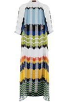 Missoni Mare Missoni Mare Knit Cardigan With Cutout Striping - Multicolor