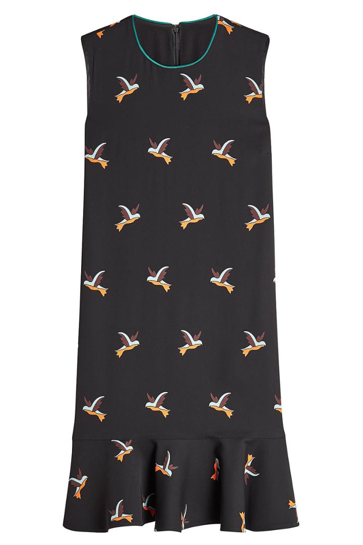 Victoria, Victoria Beckham Victoria, Victoria Beckham Printed Dress