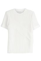 Victoria, Victoria Beckham Victoria, Victoria Beckham Ribbed Top - White