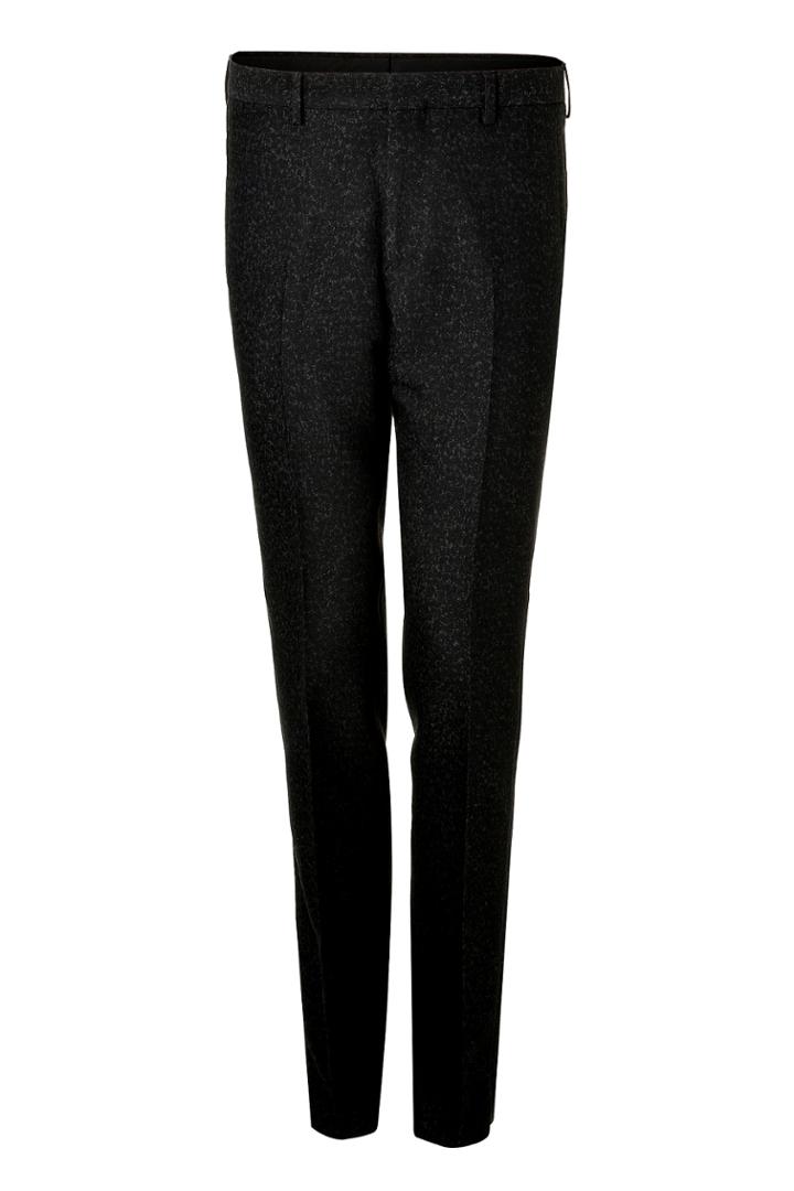 Joseph Joseph Slim Fit Tweed Trousers - Black