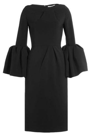 Roksanda Ilincic Roksanda Ilincic Dress With Flared Cuffs - Black