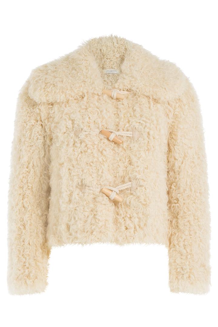 Philosophy Di Lorenzo Serafini Philosophy Di Lorenzo Serafini Shearling Duffle Jacket - Beige