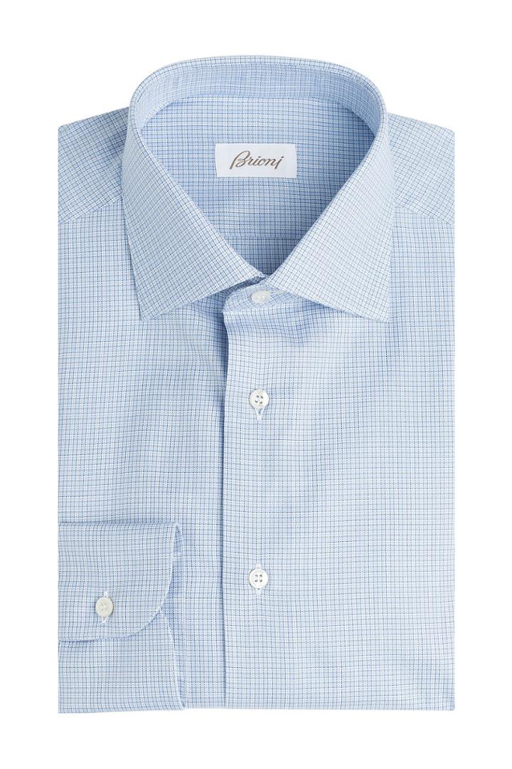 Brioni Brioni Printed Cotton Shirt