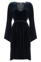 Emilio Pucci Emilio Pucci Velvet Dress With Fluted Sleeves