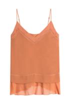 By Malene Birger By Malene Birger Cara Vest With Chiffon Hem - Brown
