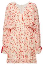 Self-portrait Self-portrait Printed Chiffon Mini Dress