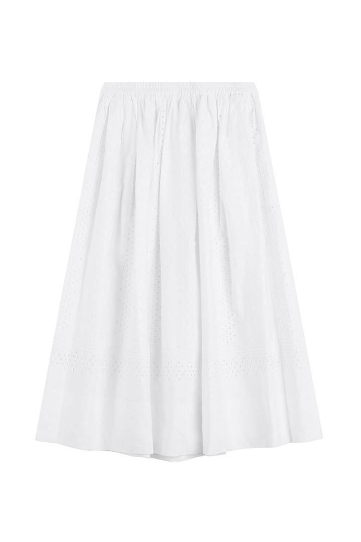 Vanessa Bruno Vanessa Bruno Cotton Skirt With Embroidery