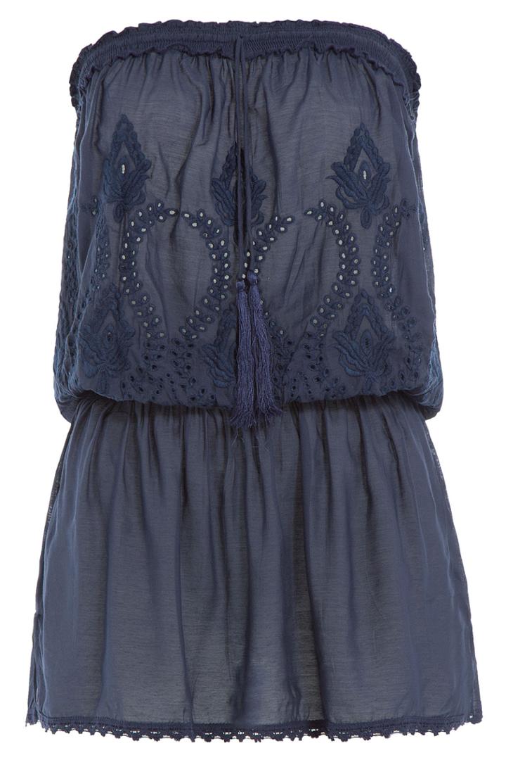 Melissa Odabash Melissa Odabash Fruley Bandeau Dress - Blue