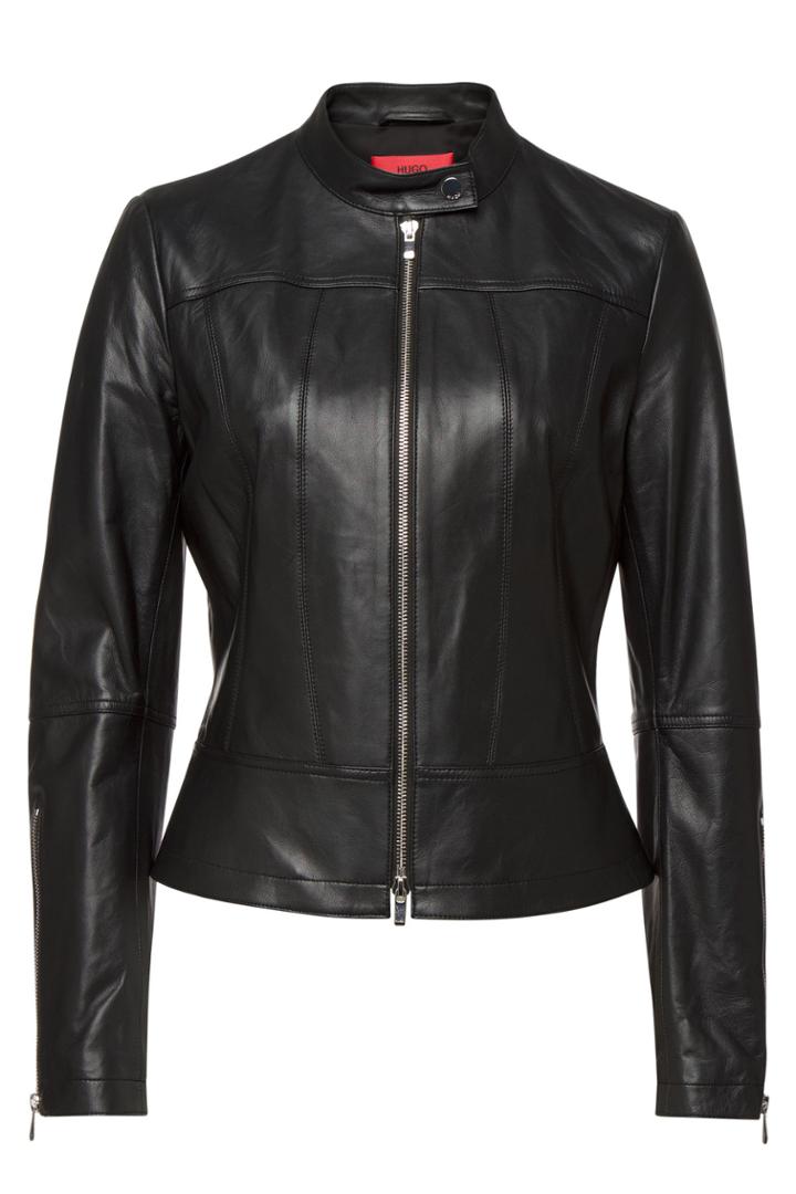 Hugo Hugo Lonette Leather Jacket