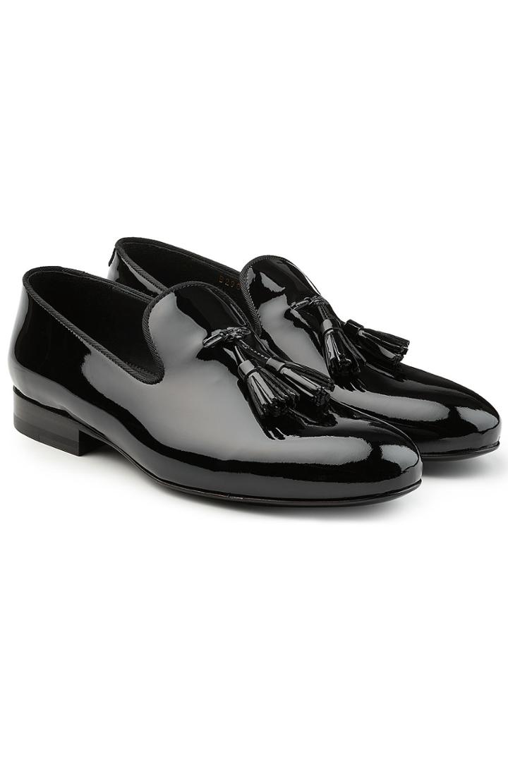Valentino Garavani Valentino Garavani Patent Leather Loafers