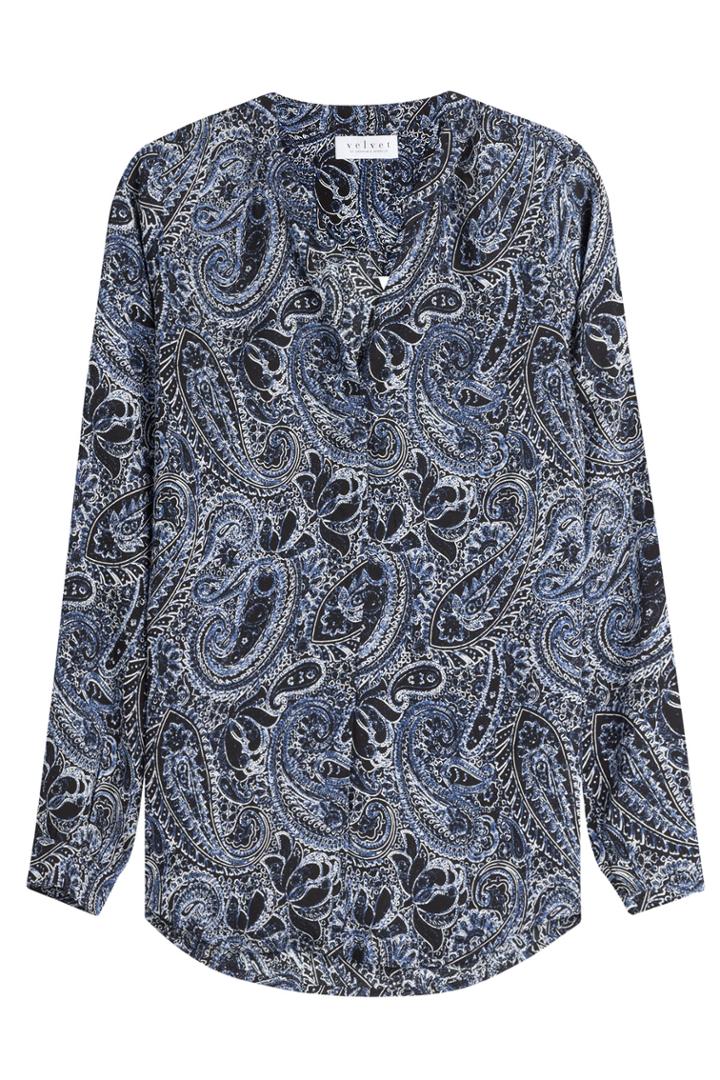 Velvet Velvet Printed Blouse - Blue
